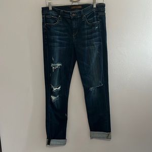 Joe’s Distressed Boyfriend fit denim